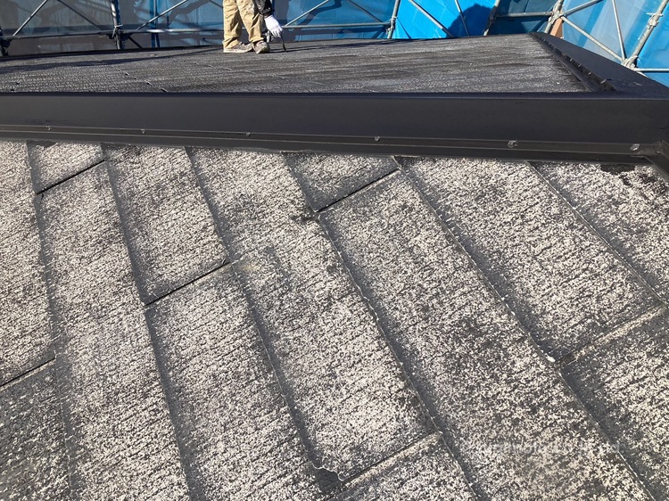 スレート屋根洗浄　カラーベスト屋根塗装　瓦劣化
