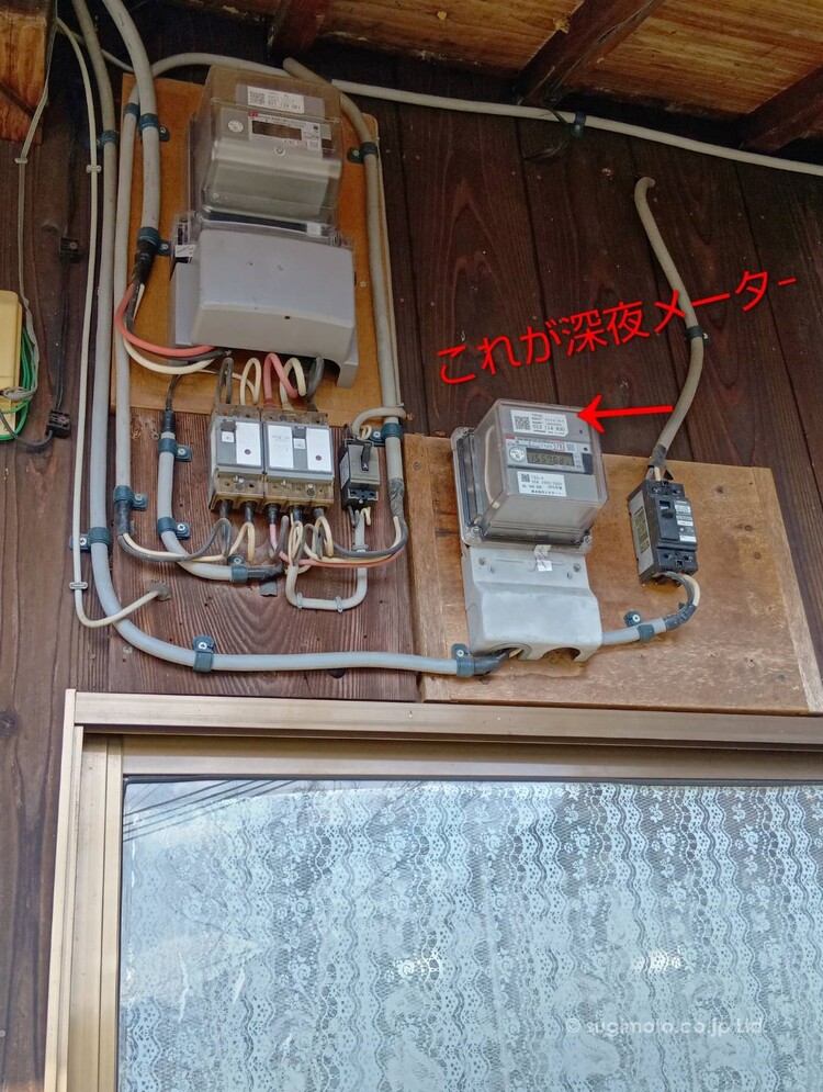 深夜メーター